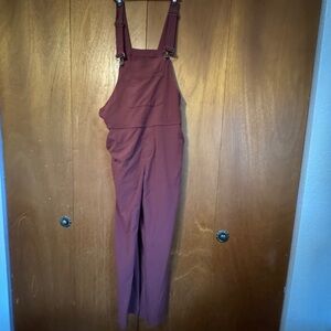 Wild Rye Emmett Women's Burgundy Overalls, 10, Excellent condition